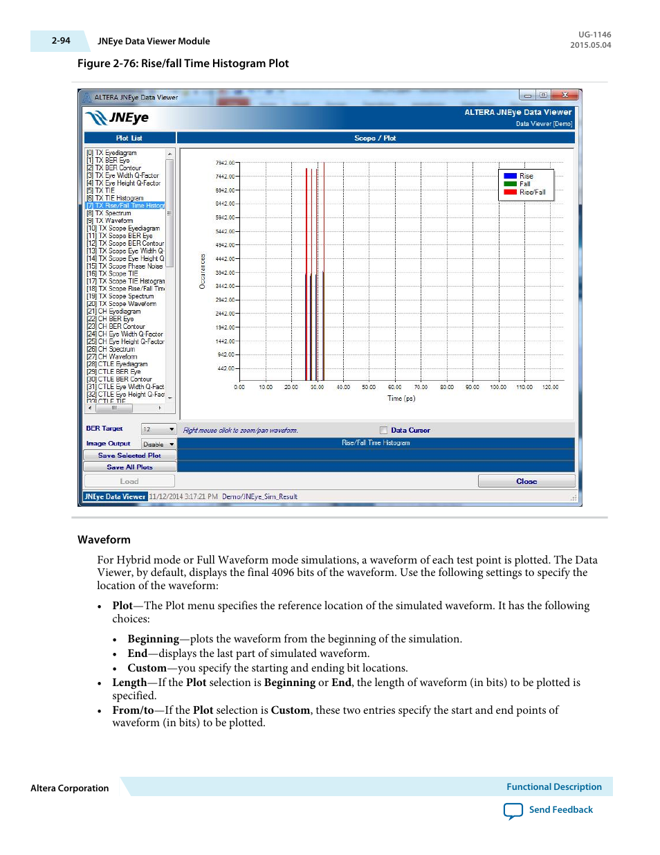 Altera JNEye User Manual | Page 100 / 194