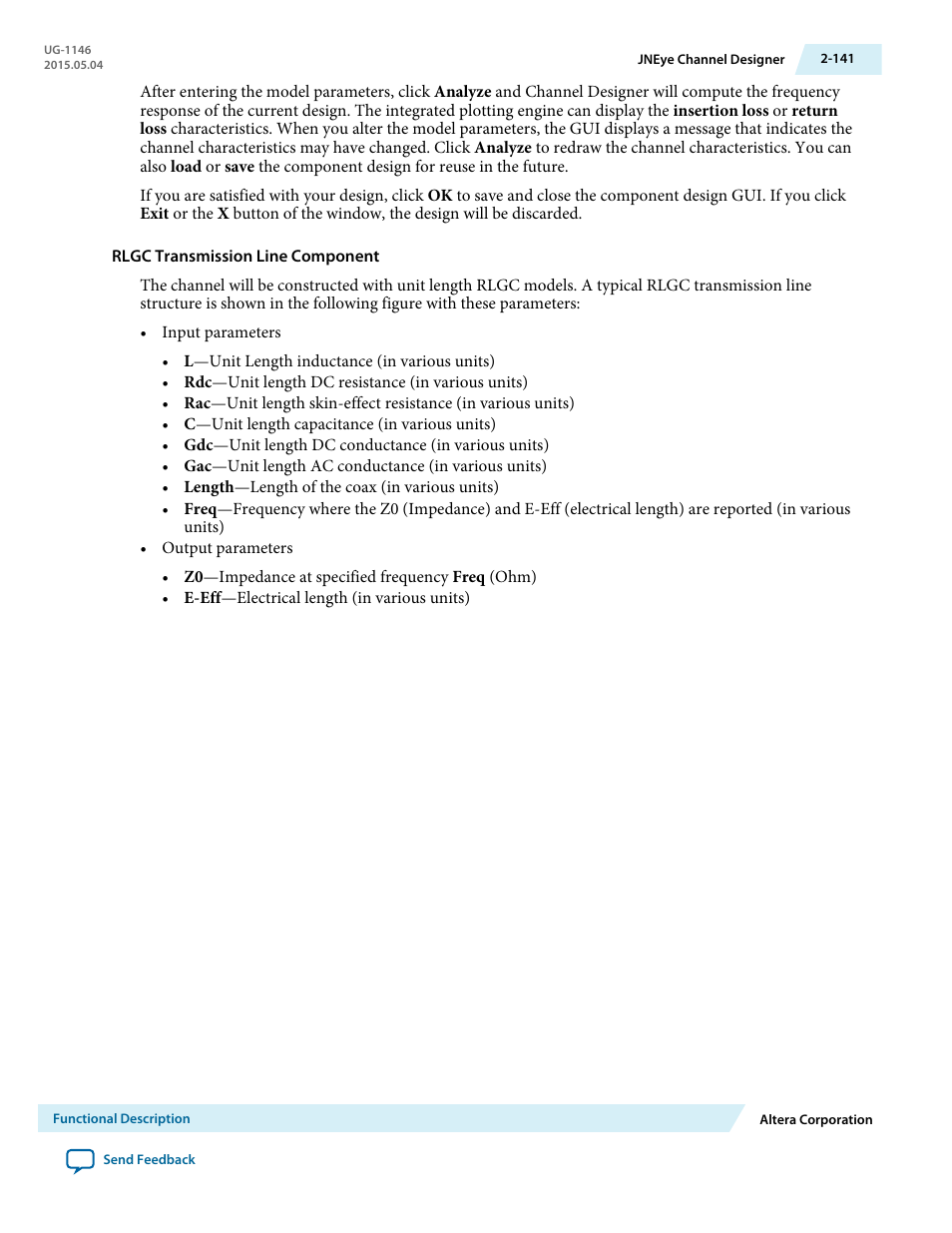 Altera JNEye User Manual | Page 147 / 194