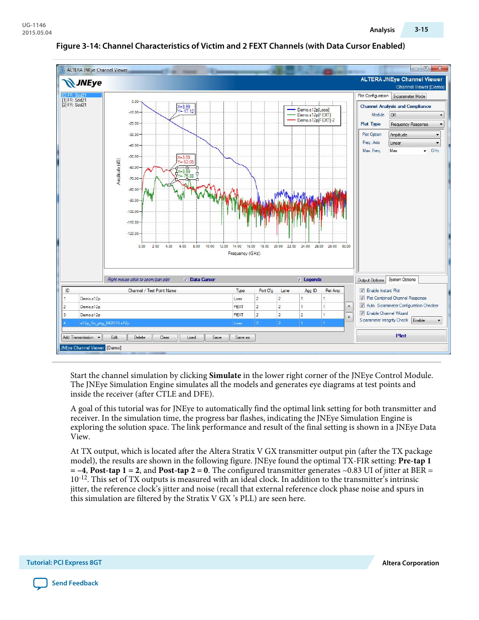 Altera JNEye User Manual | Page 166 / 194