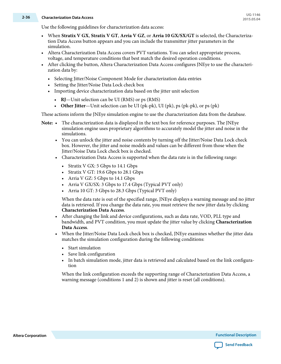 Altera JNEye User Manual | Page 42 / 194