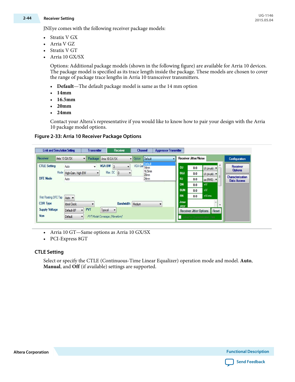 Altera JNEye User Manual | Page 50 / 194
