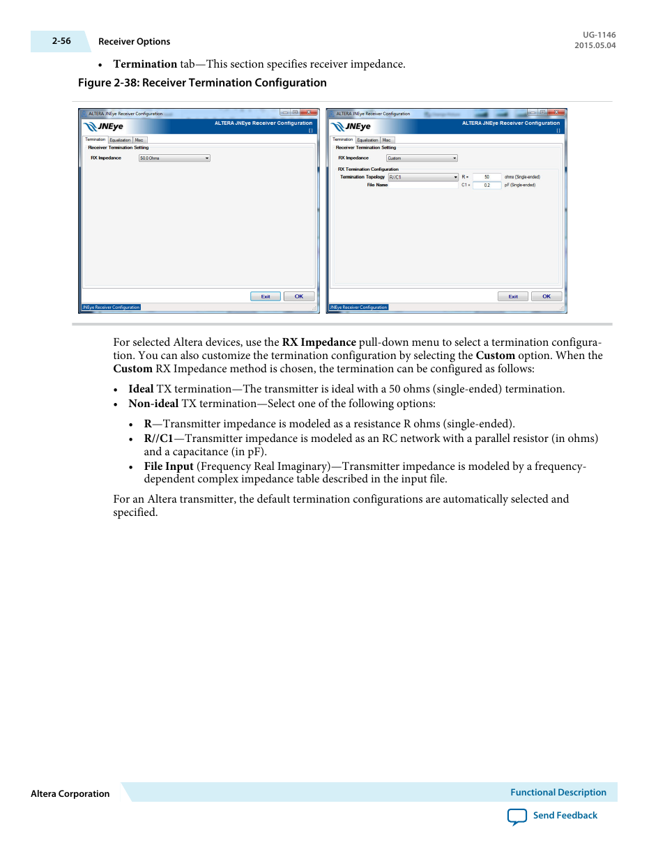 Altera JNEye User Manual | Page 62 / 194