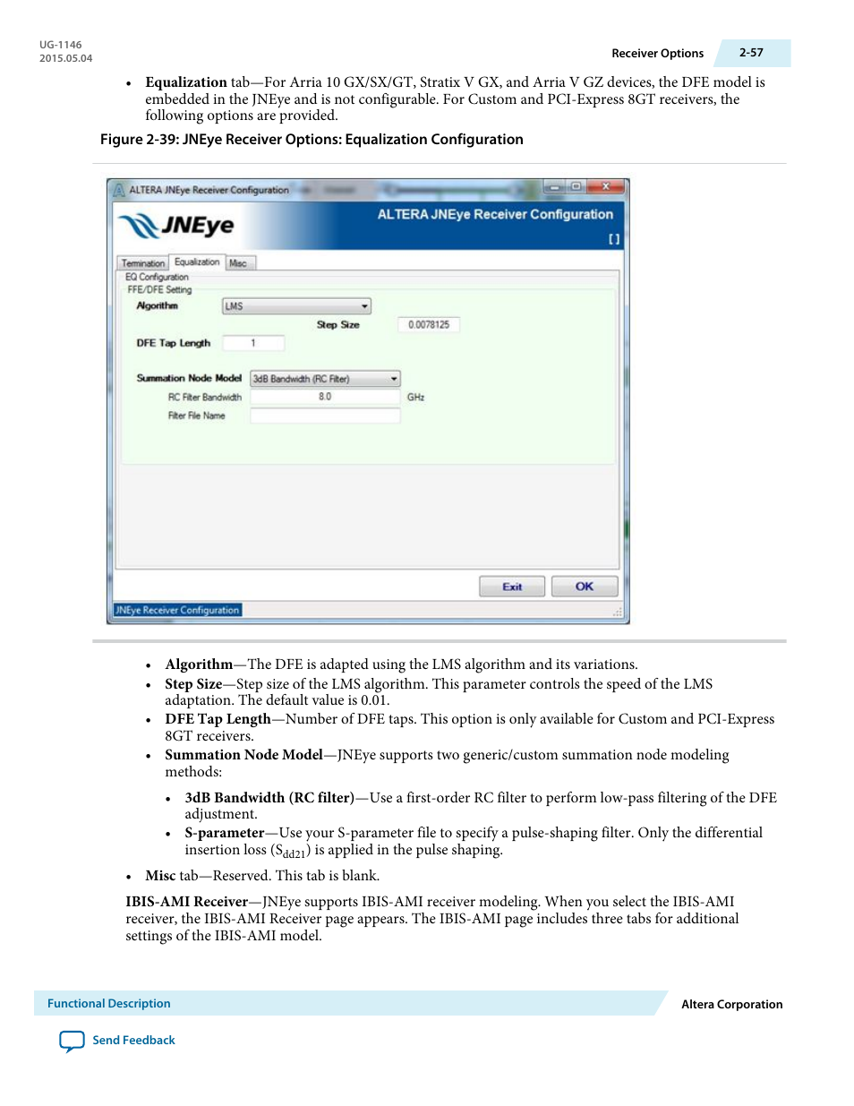 Altera JNEye User Manual | Page 63 / 194