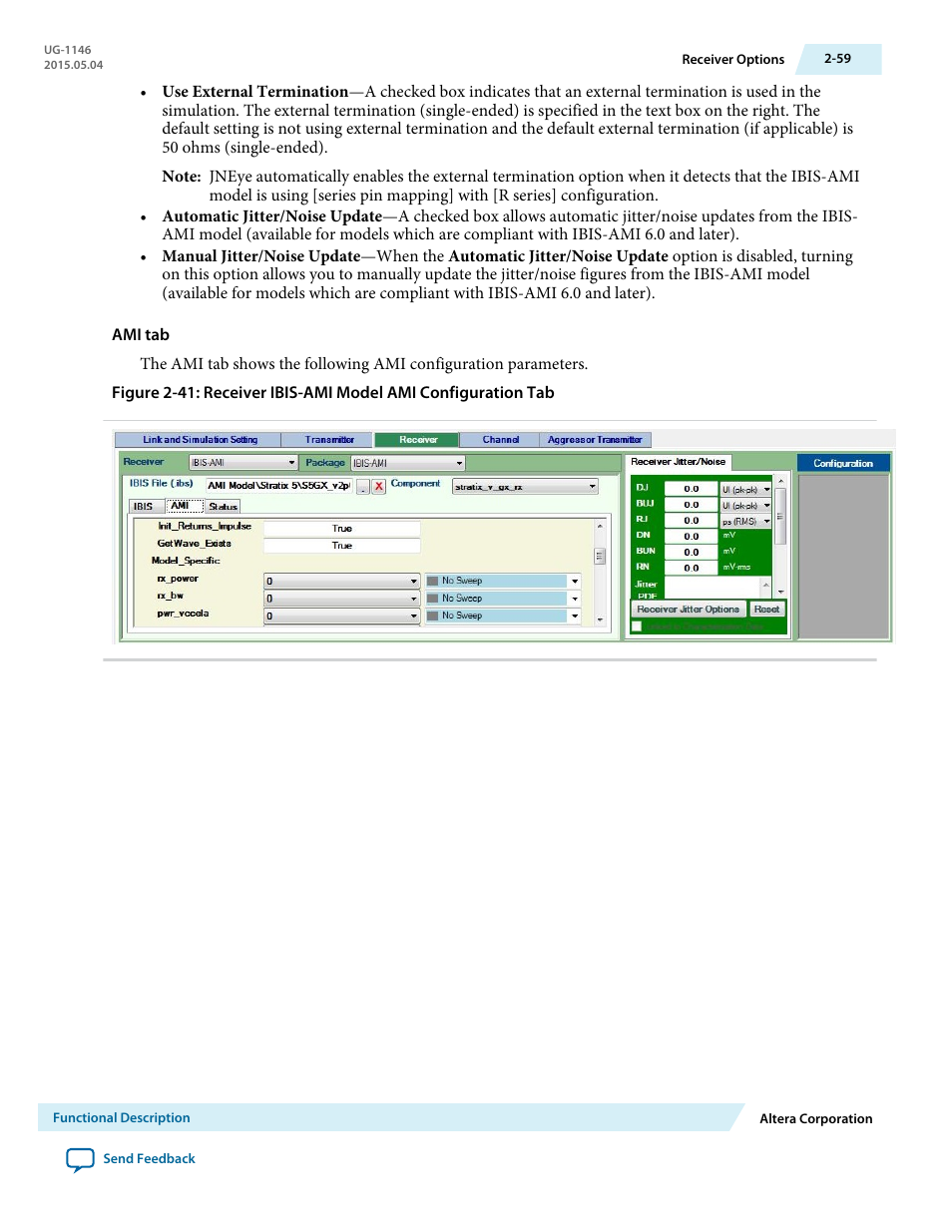 Altera JNEye User Manual | Page 65 / 194