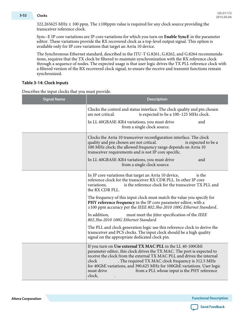 Altera Low Latency 40-Gbps Ethernet MAC and PHY MegaCore Function User Manual | Page 97 / 196