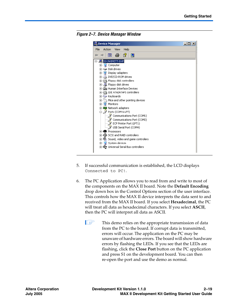 Altera MAX II User Manual | Page 27 / 38