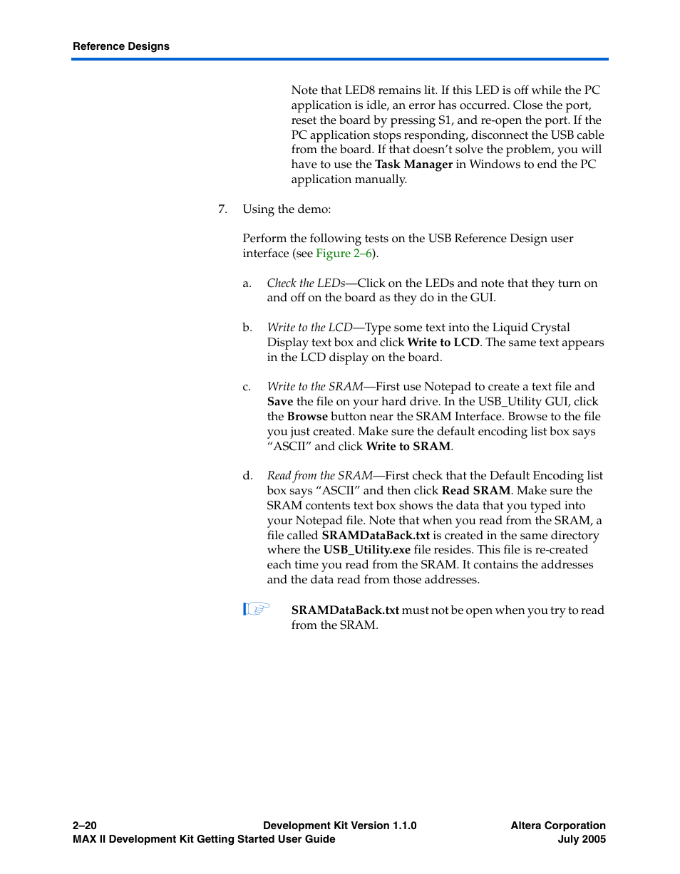 Altera MAX II User Manual | Page 28 / 38