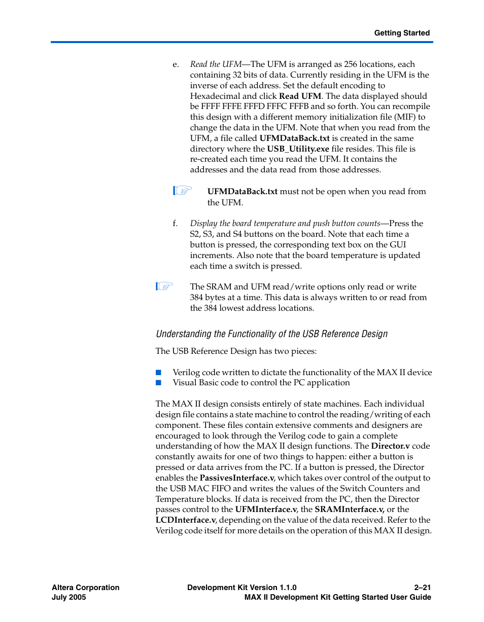 Altera MAX II User Manual | Page 29 / 38