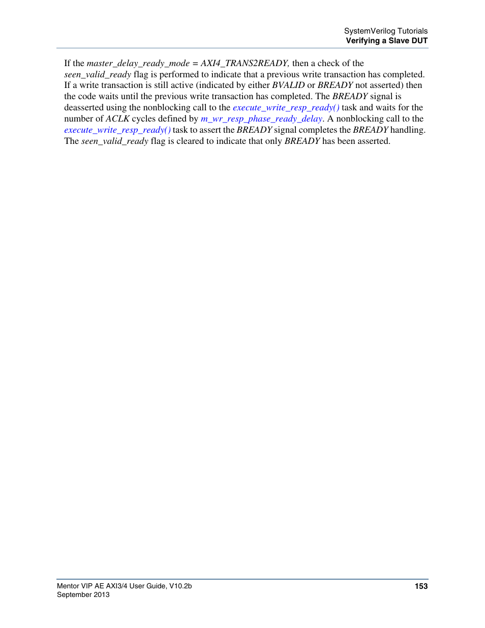 Altera Mentor Verification IP Altera Edition AMBA AXI3/4TM User Manual | Page 171 / 783