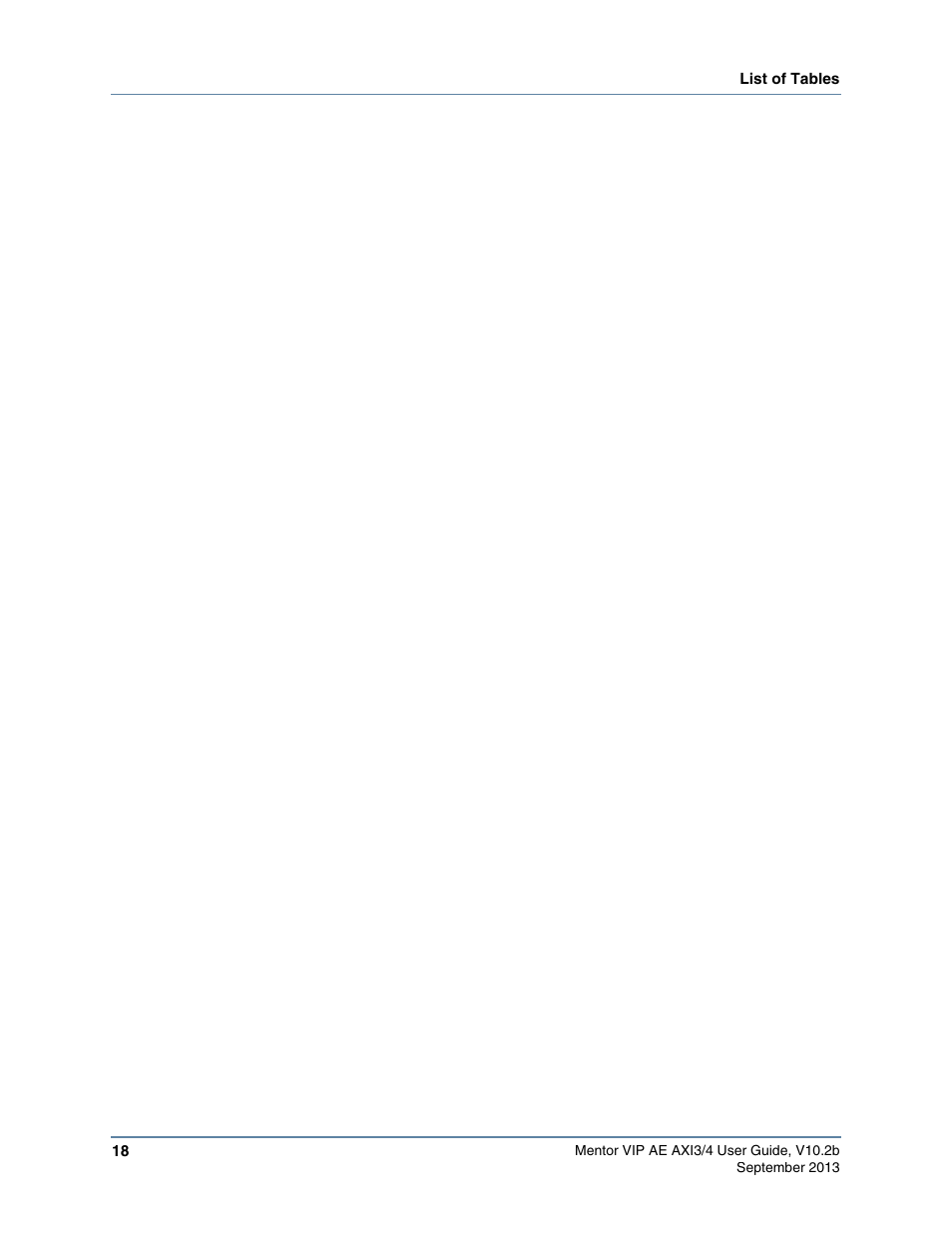 Altera Mentor Verification IP Altera Edition AMBA AXI3/4TM User Manual | Page 18 / 783