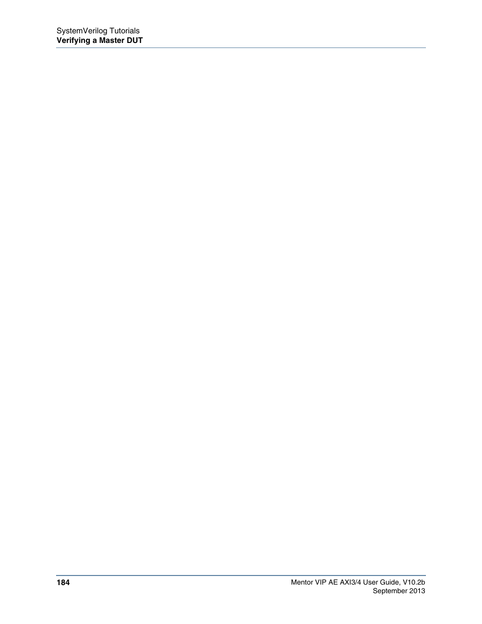Altera Mentor Verification IP Altera Edition AMBA AXI3/4TM User Manual | Page 202 / 783