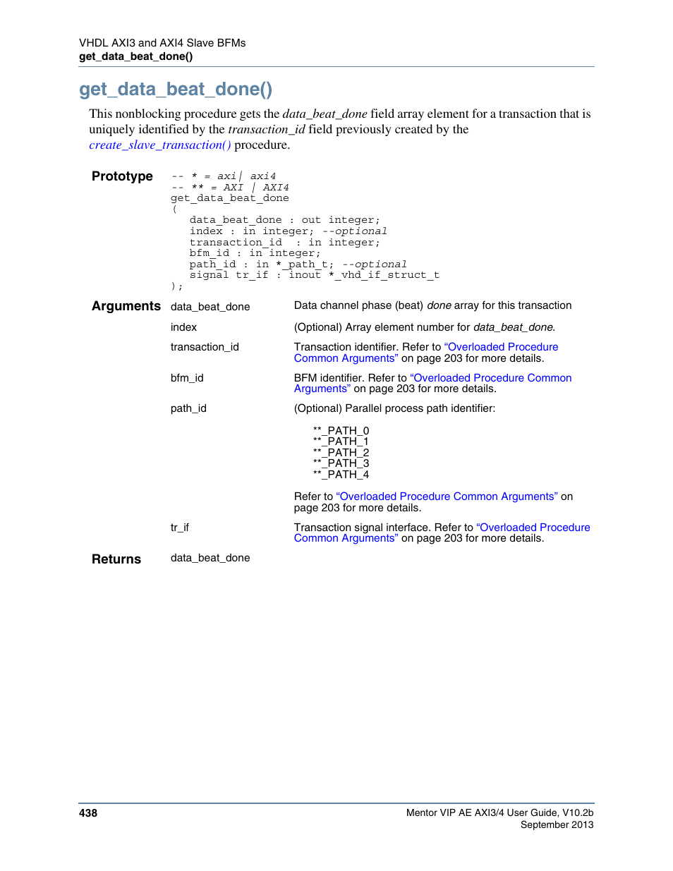 Get_data_beat_done(), Array have been set to 1. similarly, the | Altera Mentor Verification IP Altera Edition AMBA AXI3/4TM User Manual | Page 458 / 783