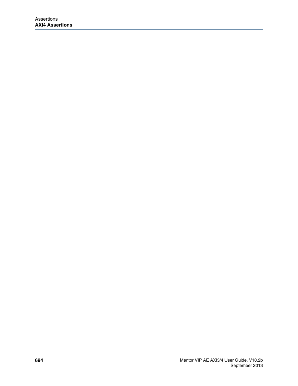 Altera Mentor Verification IP Altera Edition AMBA AXI3/4TM User Manual | Page 714 / 783