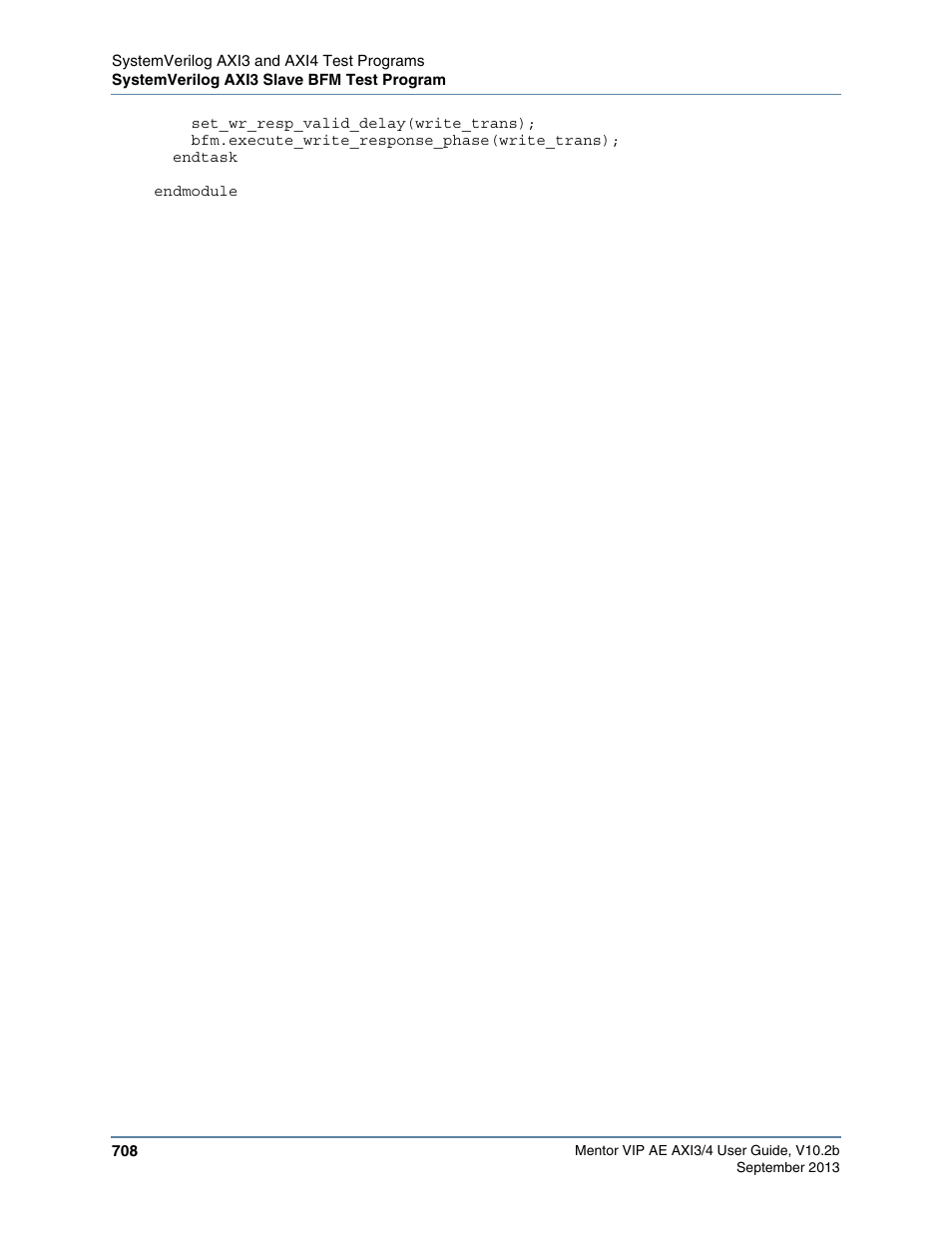 Altera Mentor Verification IP Altera Edition AMBA AXI3/4TM User Manual | Page 728 / 783