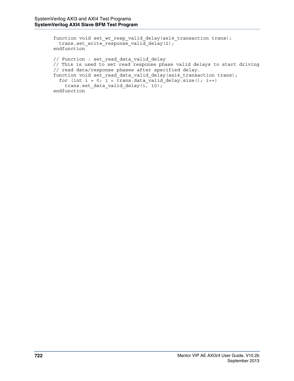 Altera Mentor Verification IP Altera Edition AMBA AXI3/4TM User Manual | Page 742 / 783