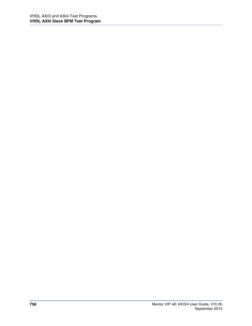 Altera Mentor Verification IP Altera Edition AMBA AXI3/4TM User Manual | Page 776 / 783