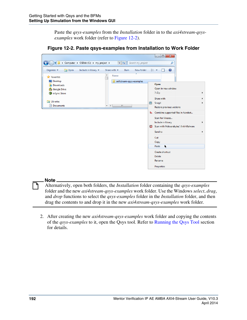 Altera Mentor Verification IP Altera Edition AMBA AXI4-Stream User Manual | Page 192 / 231