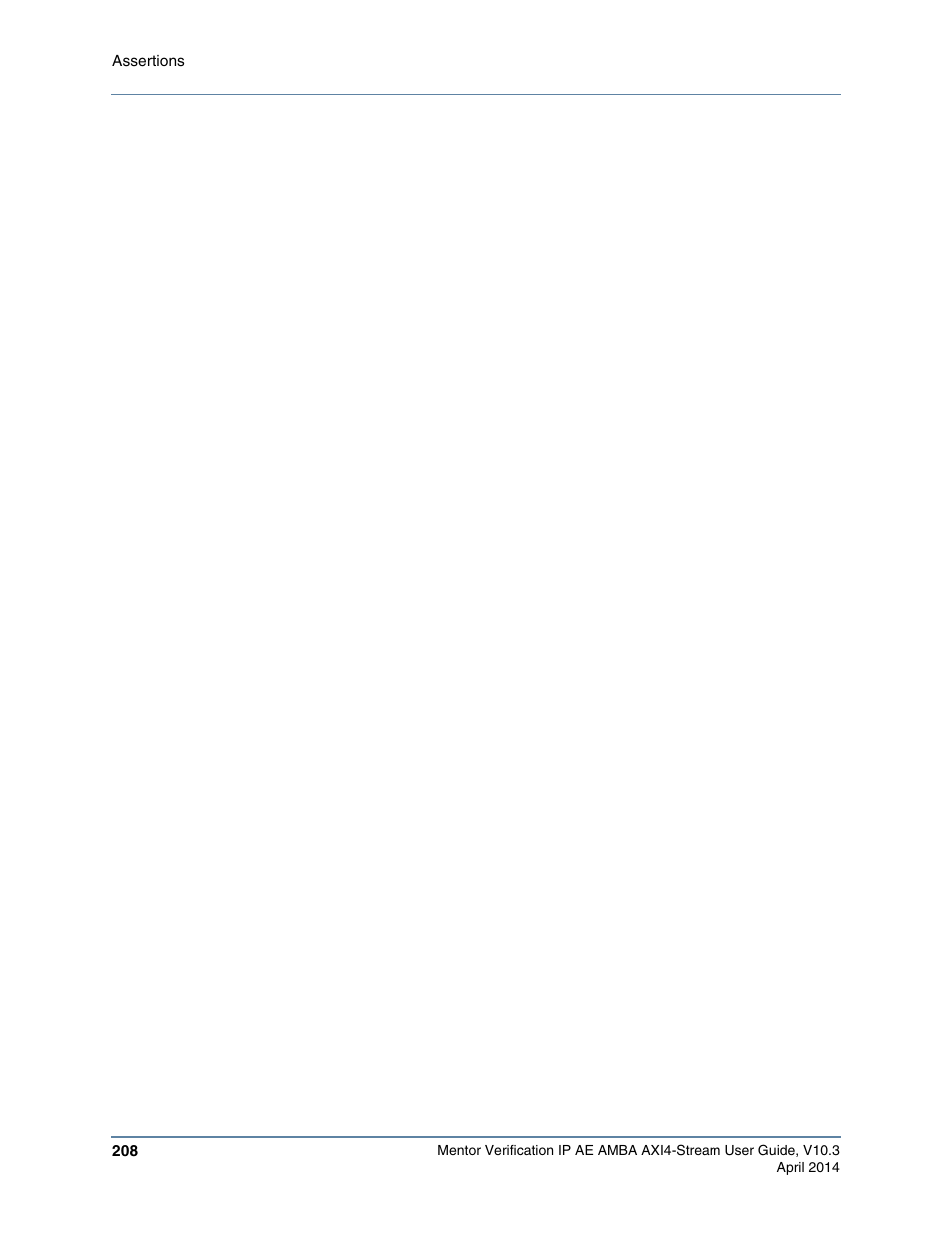 Altera Mentor Verification IP Altera Edition AMBA AXI4-Stream User Manual | Page 208 / 231