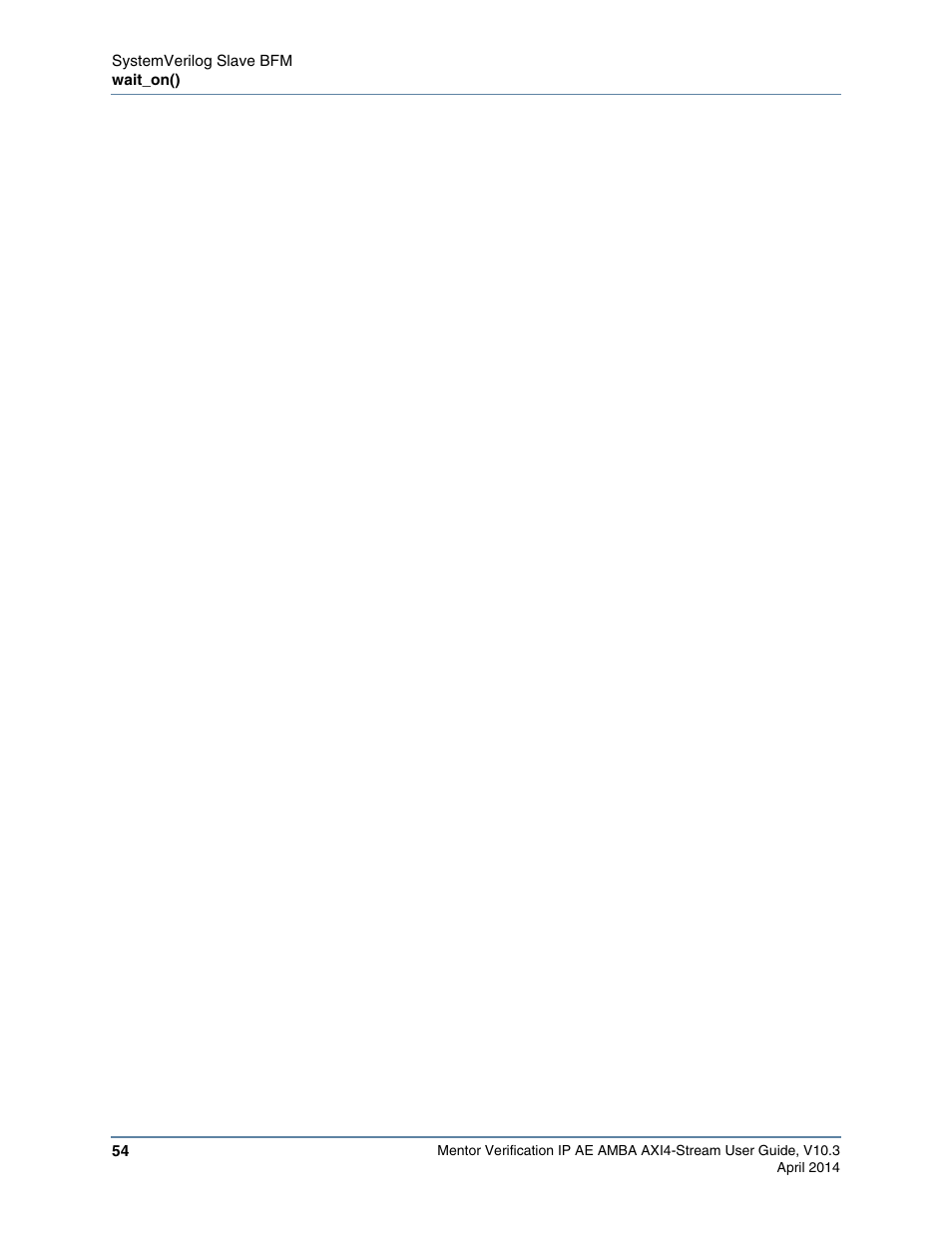Altera Mentor Verification IP Altera Edition AMBA AXI4-Stream User Manual | Page 54 / 231