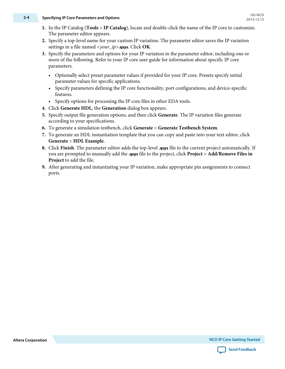 Altera NCO MegaCore Function User Manual | Page 11 / 35