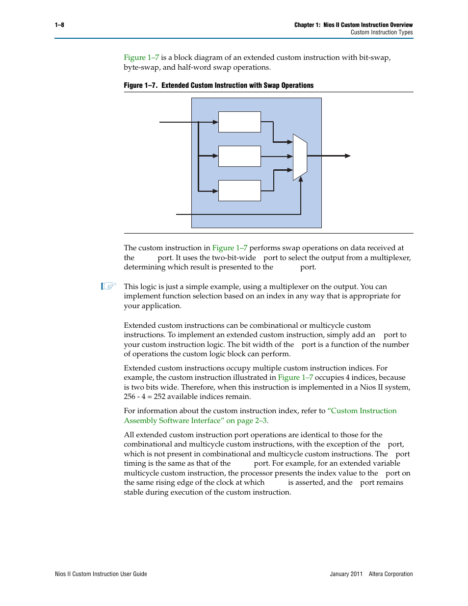 Altera Nios II Custom User Manual | Page 12 / 50