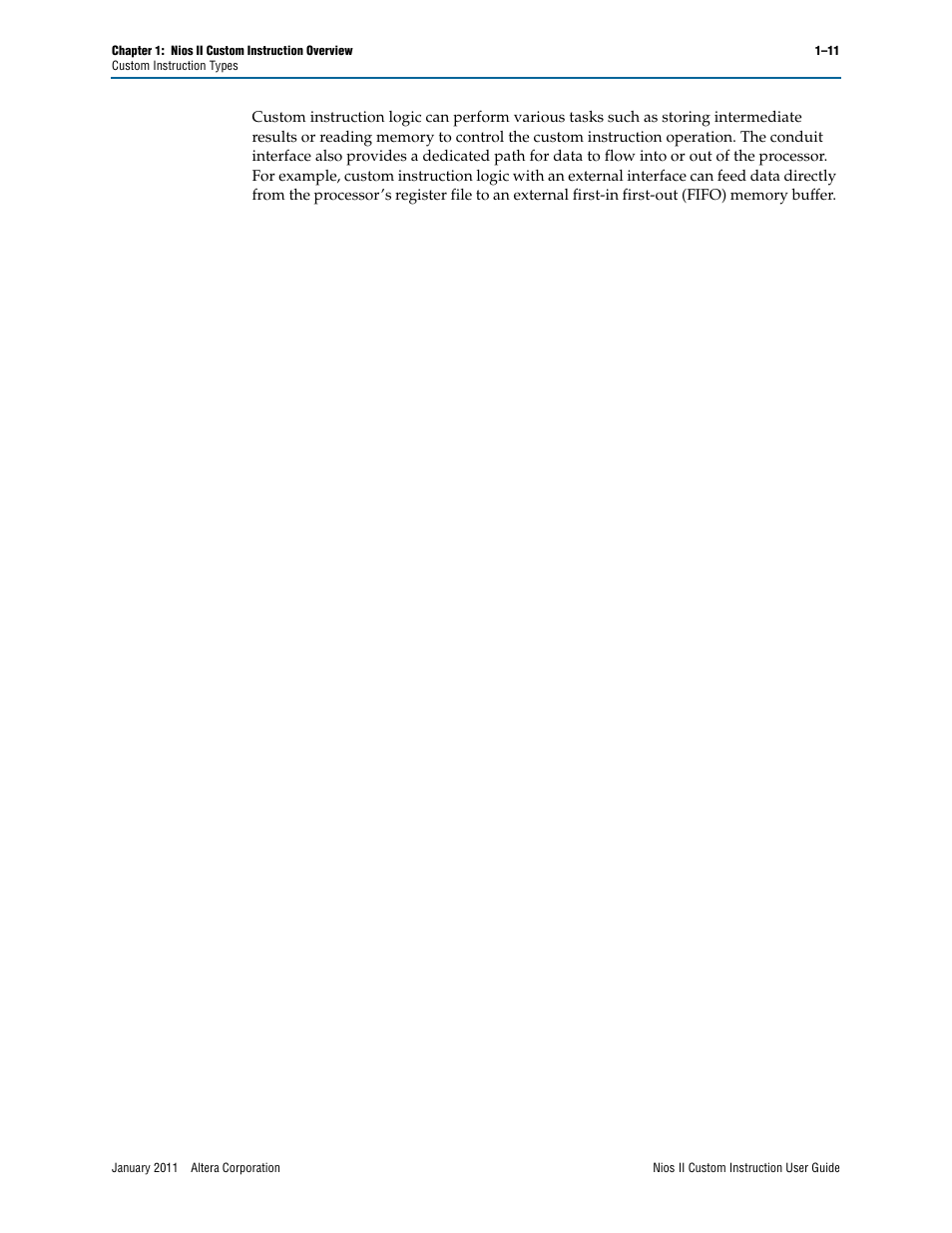 Altera Nios II Custom User Manual | Page 15 / 50