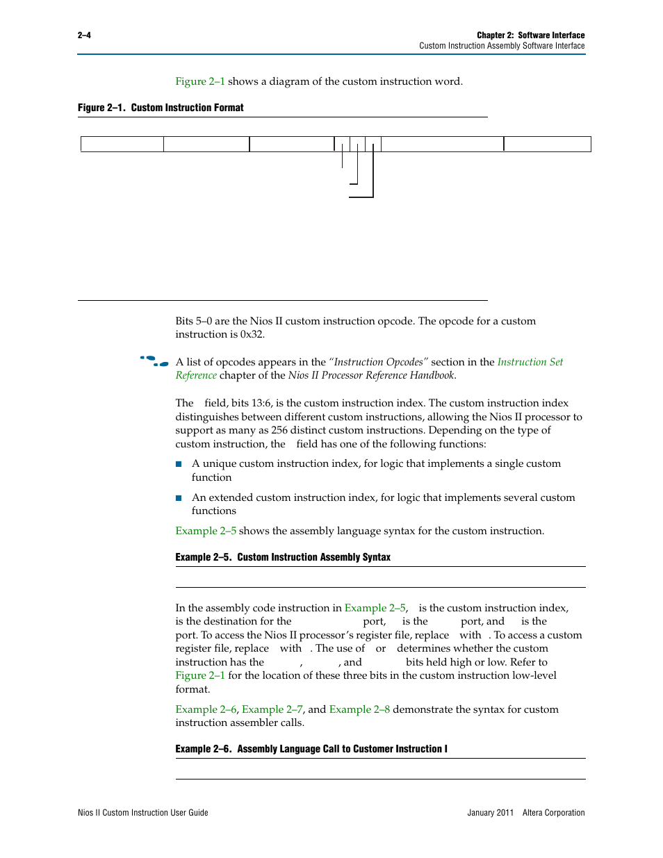 Altera Nios II Custom User Manual | Page 20 / 50