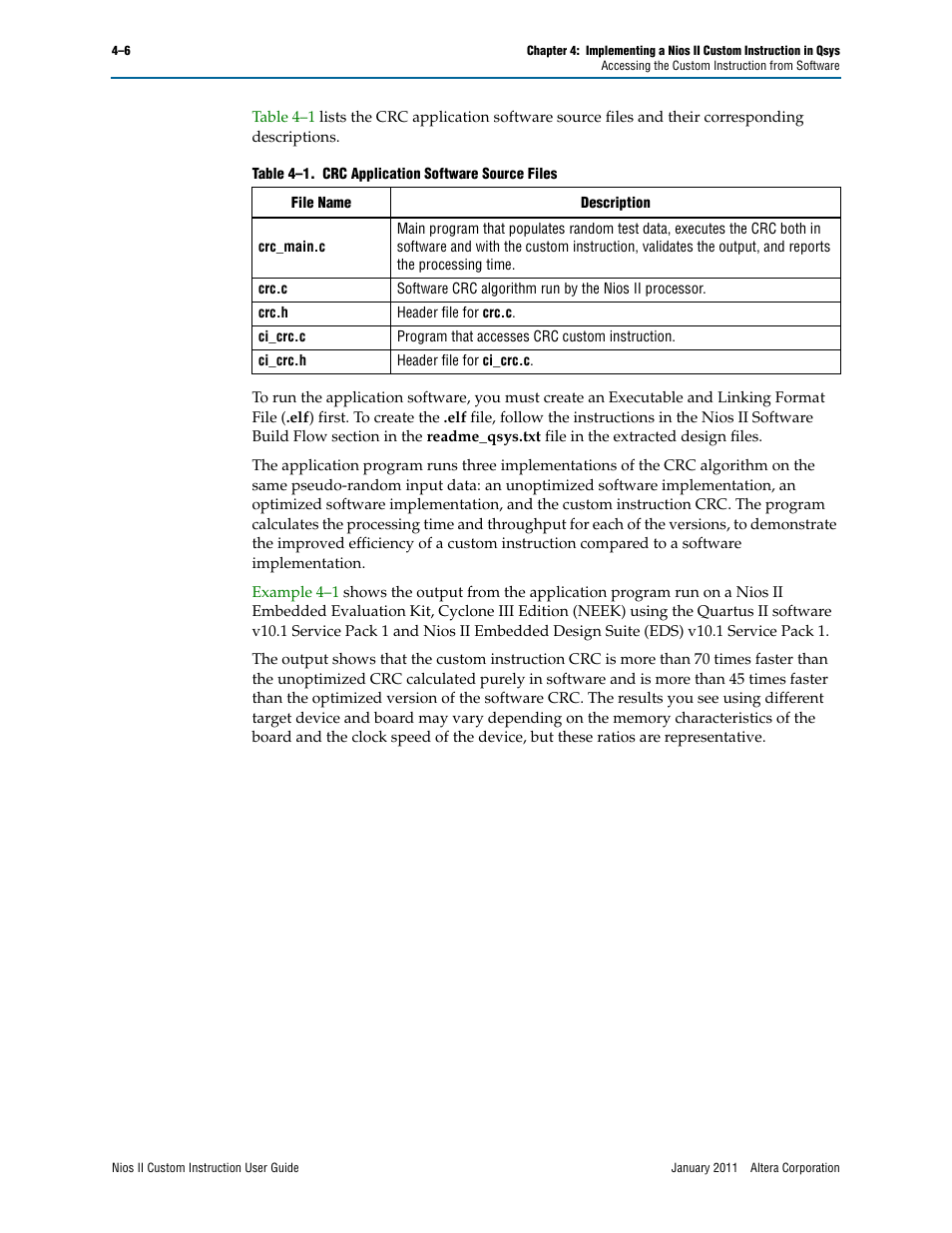 Altera Nios II Custom User Manual | Page 36 / 50