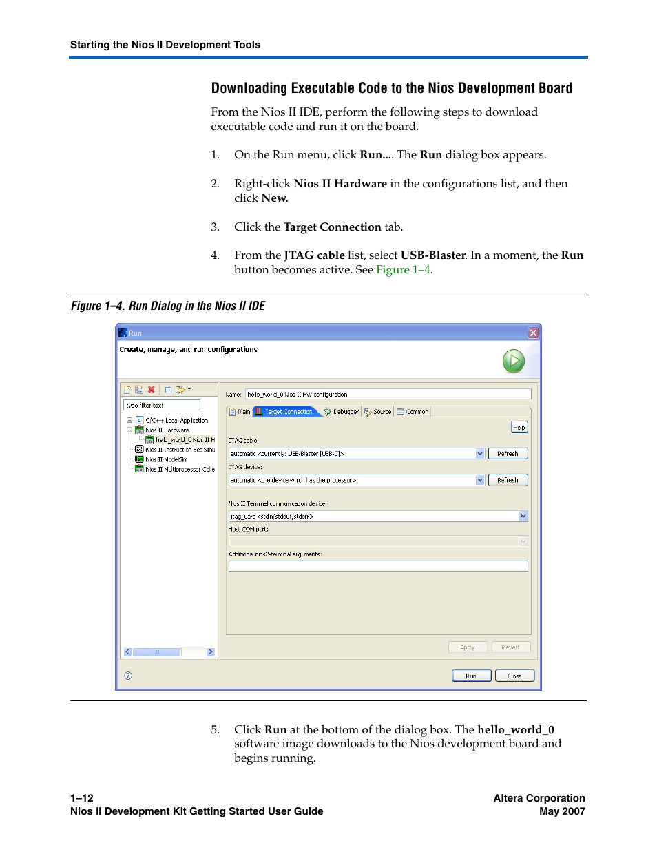 Altera Nios II User Manual | Page 20 / 22