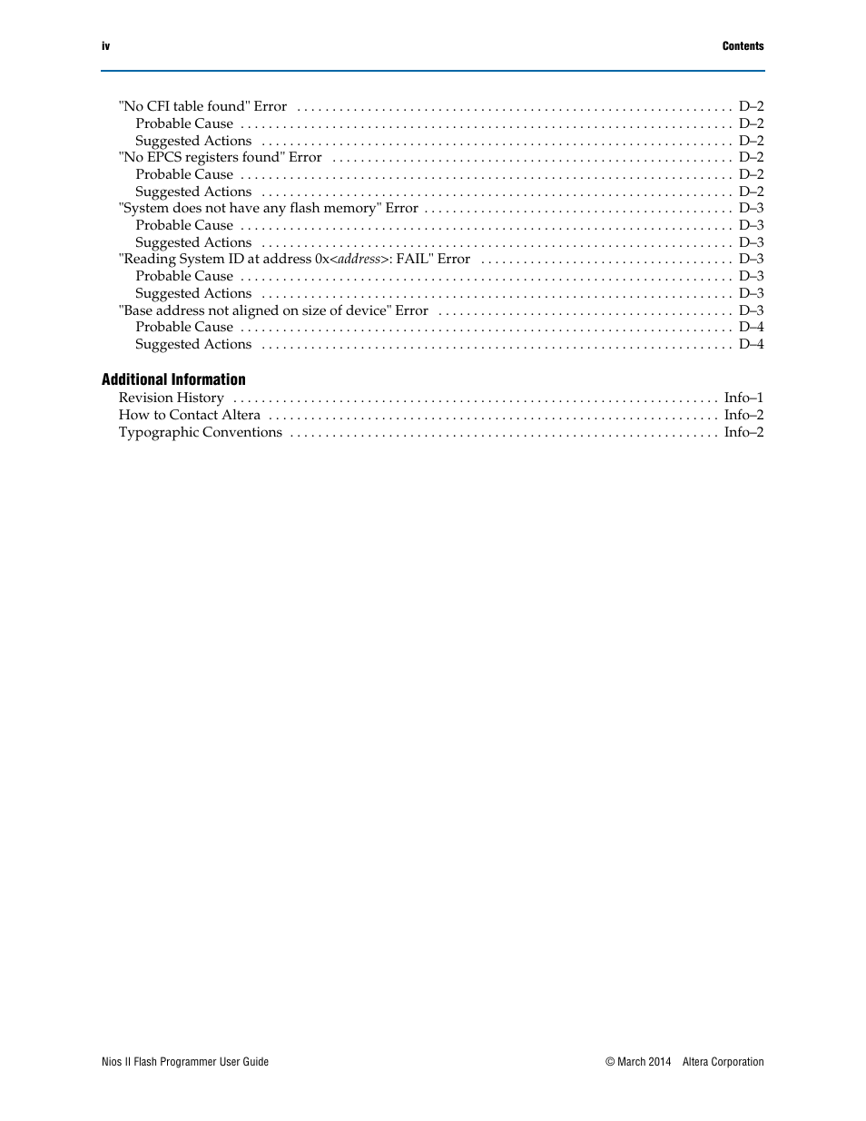 Altera Nios II User Manual | Page 4 / 37