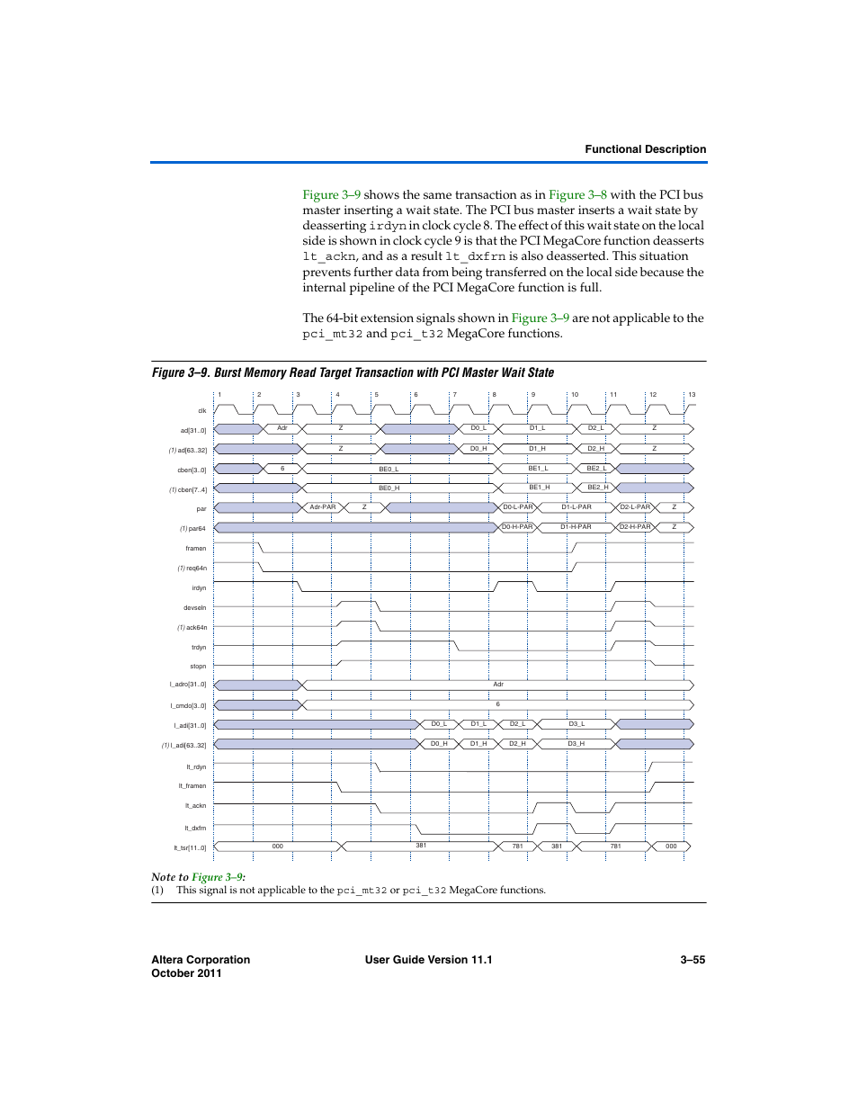 Altera PCI Compiler User Manual | Page 129 / 360