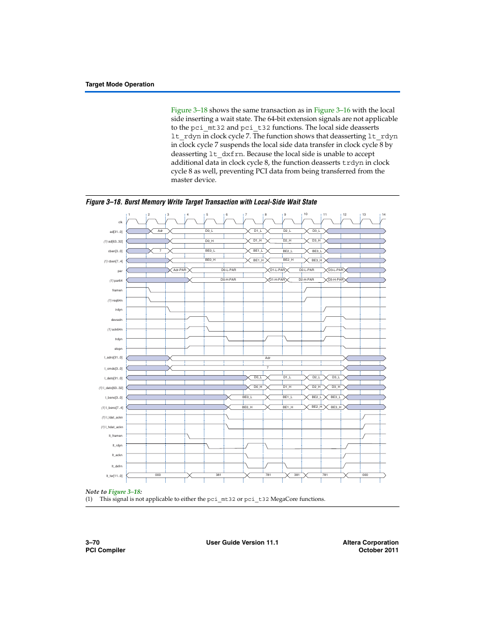 Altera PCI Compiler User Manual | Page 144 / 360