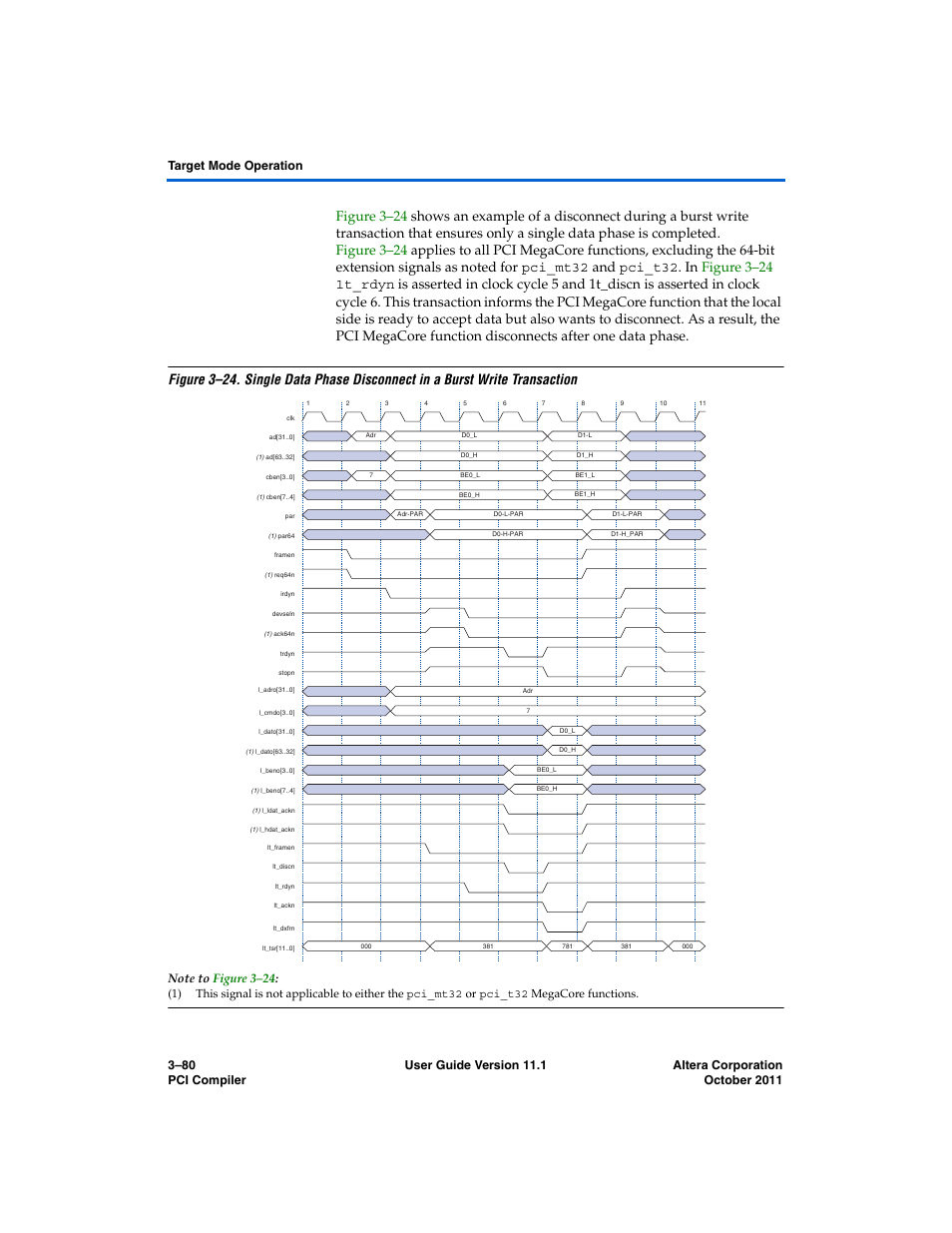 Altera PCI Compiler User Manual | Page 154 / 360