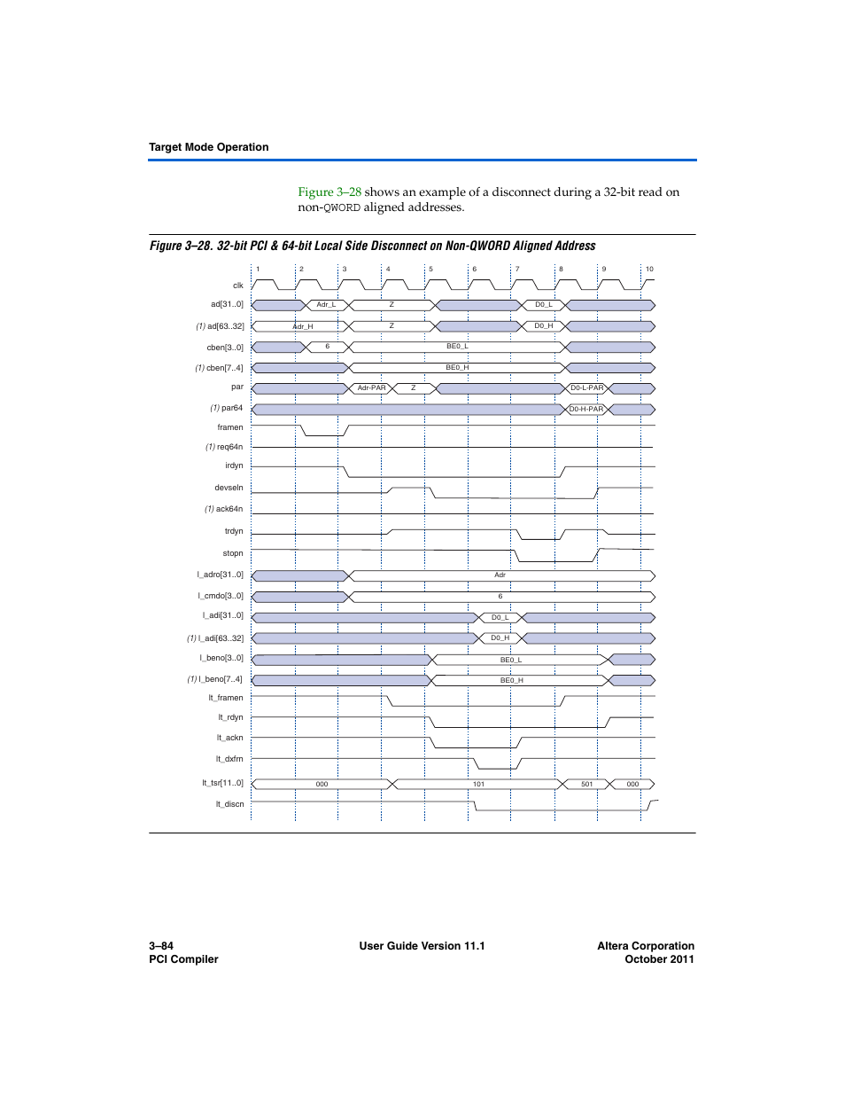 Altera PCI Compiler User Manual | Page 158 / 360