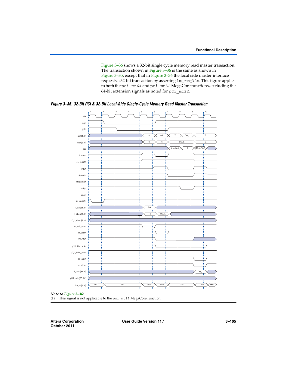 Altera PCI Compiler User Manual | Page 179 / 360