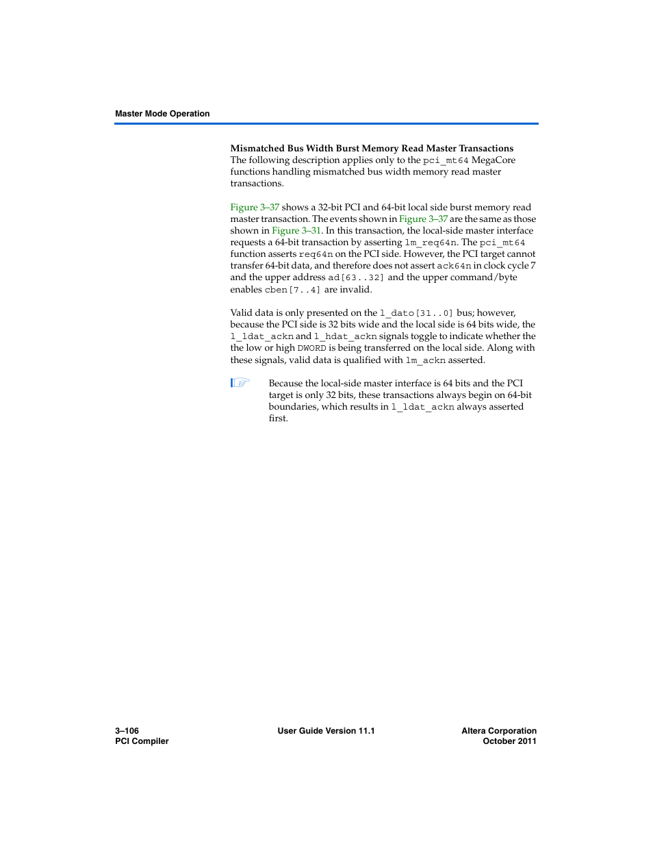 Altera PCI Compiler User Manual | Page 180 / 360