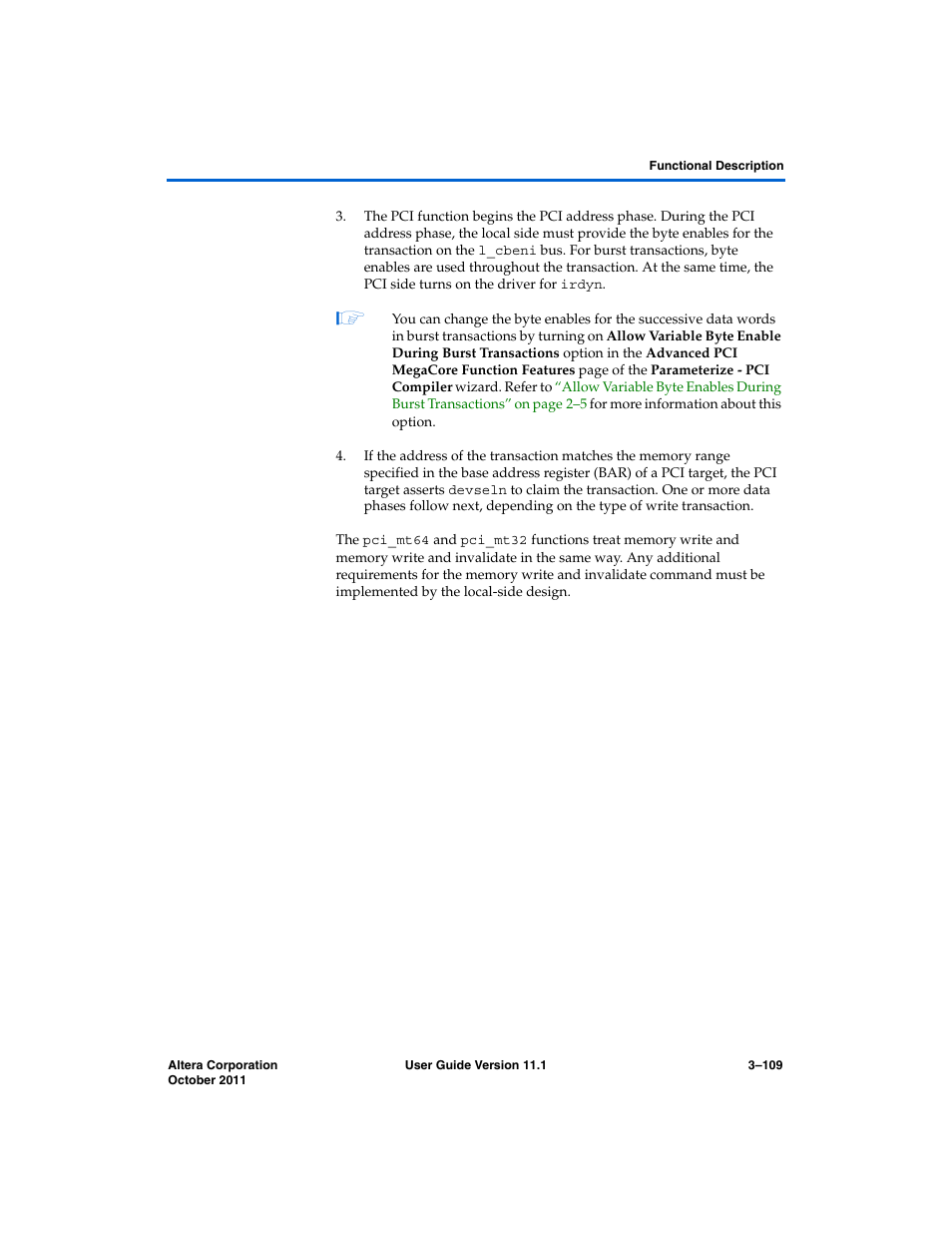 Altera PCI Compiler User Manual | Page 183 / 360