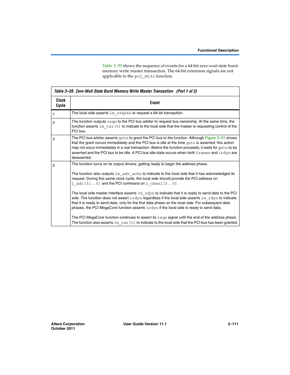 Altera PCI Compiler User Manual | Page 185 / 360
