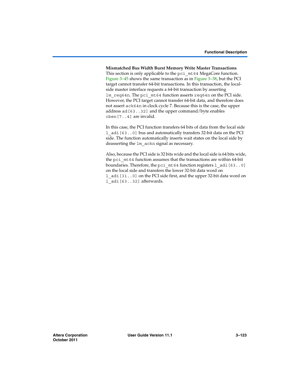 Altera PCI Compiler User Manual | Page 197 / 360