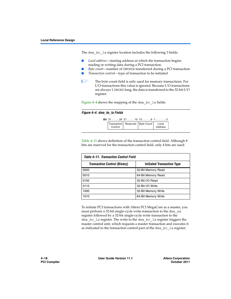 Altera PCI Compiler User Manual | Page 228 / 360