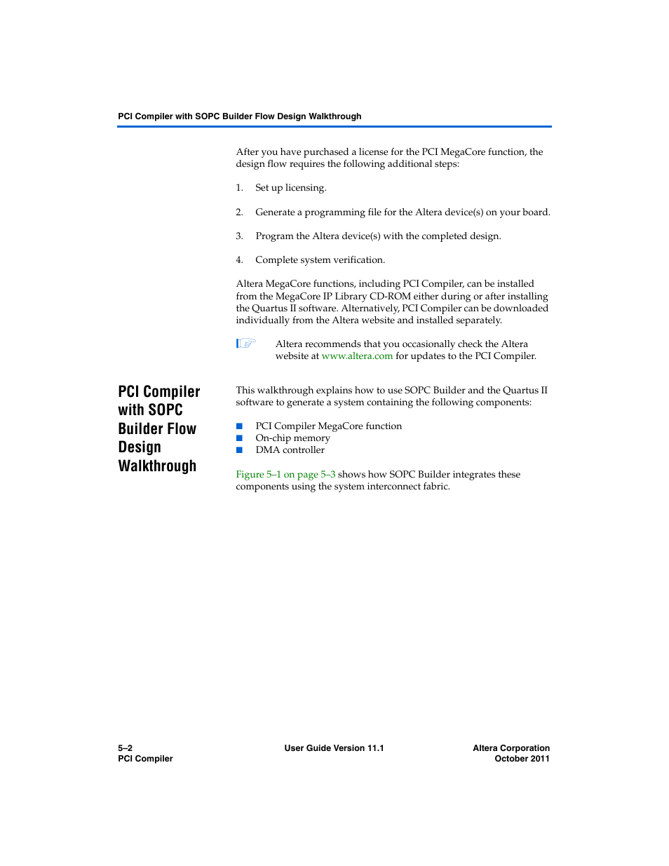 Altera PCI Compiler User Manual | Page 236 / 360