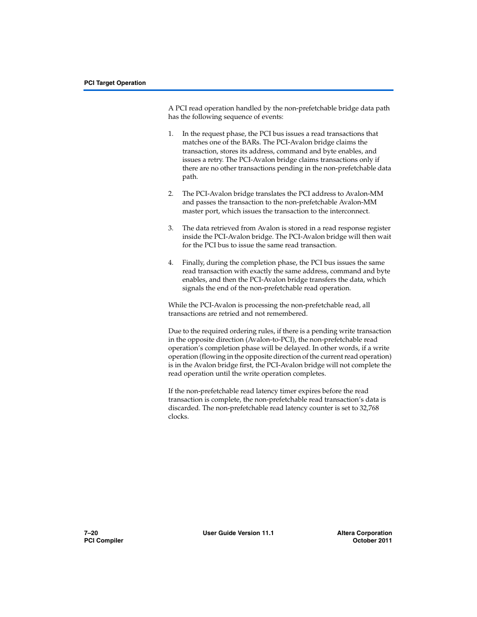 Altera PCI Compiler User Manual | Page 288 / 360