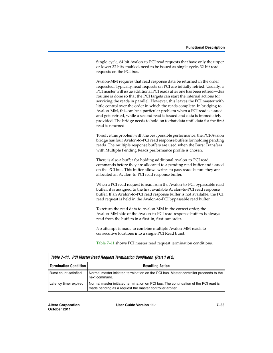 Altera PCI Compiler User Manual | Page 301 / 360