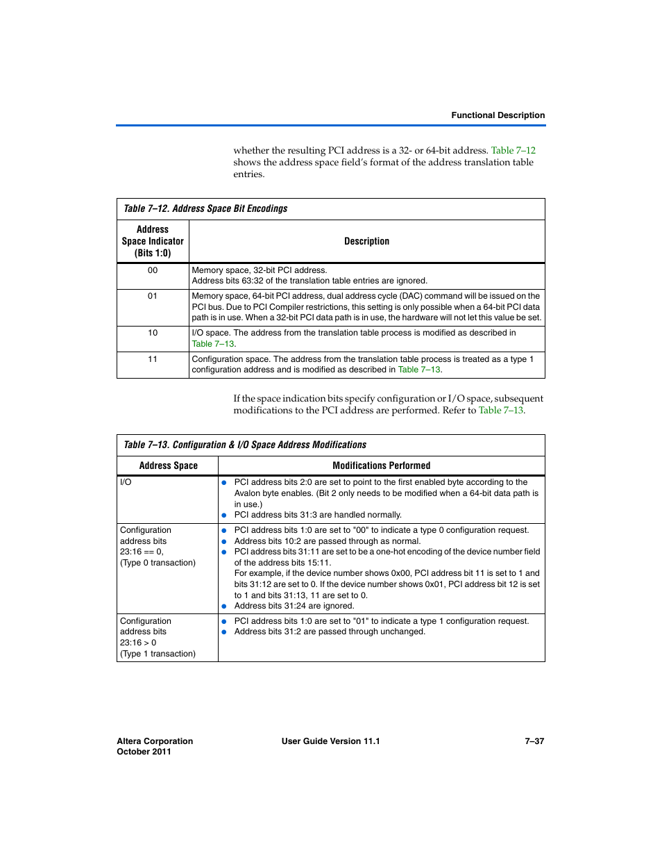 Altera PCI Compiler User Manual | Page 305 / 360