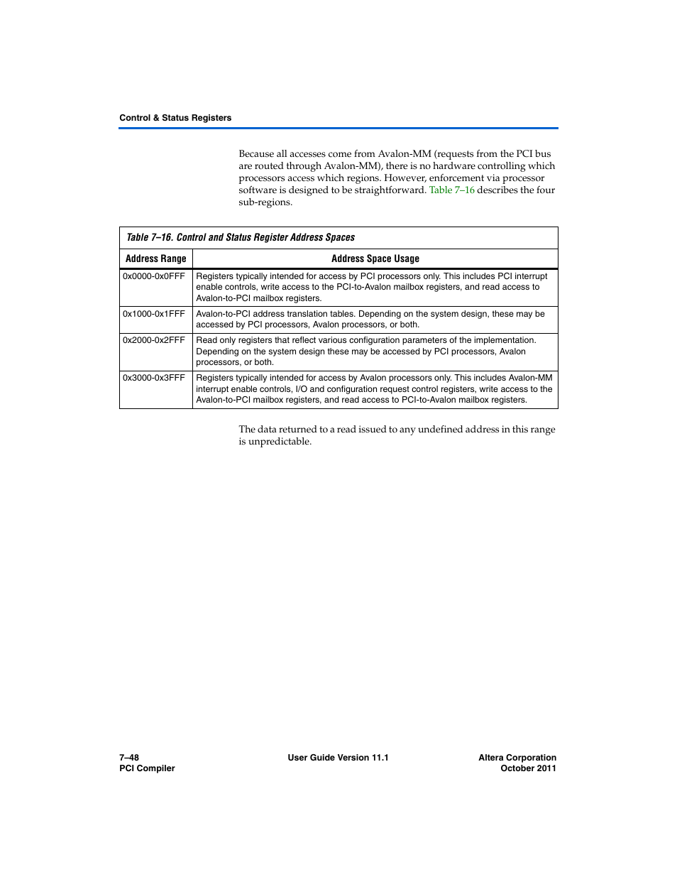 Altera PCI Compiler User Manual | Page 316 / 360