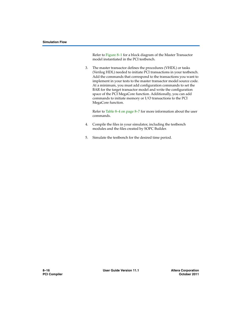 Altera PCI Compiler User Manual | Page 346 / 360