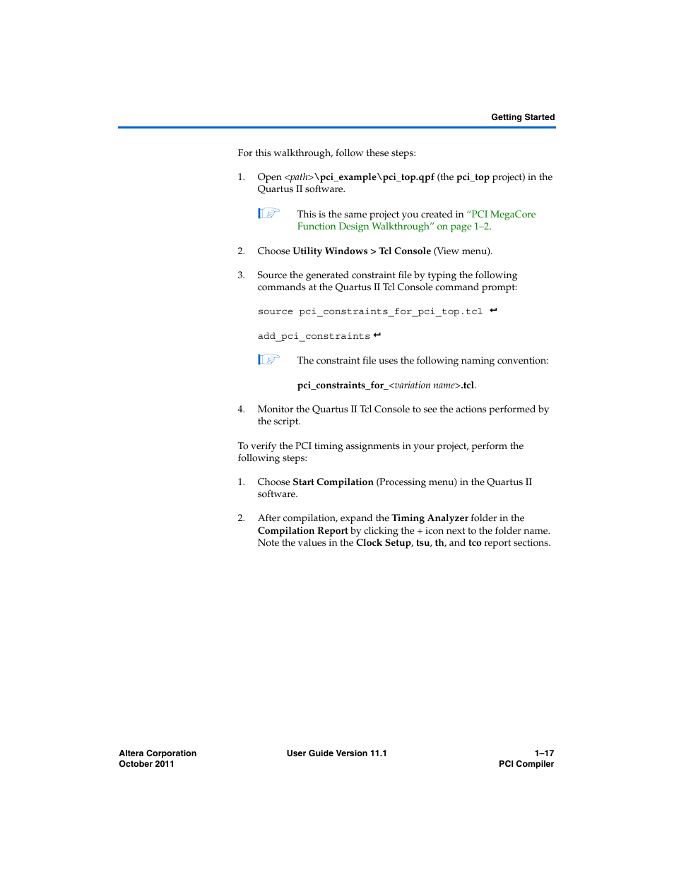 Altera PCI Compiler User Manual | Page 51 / 360