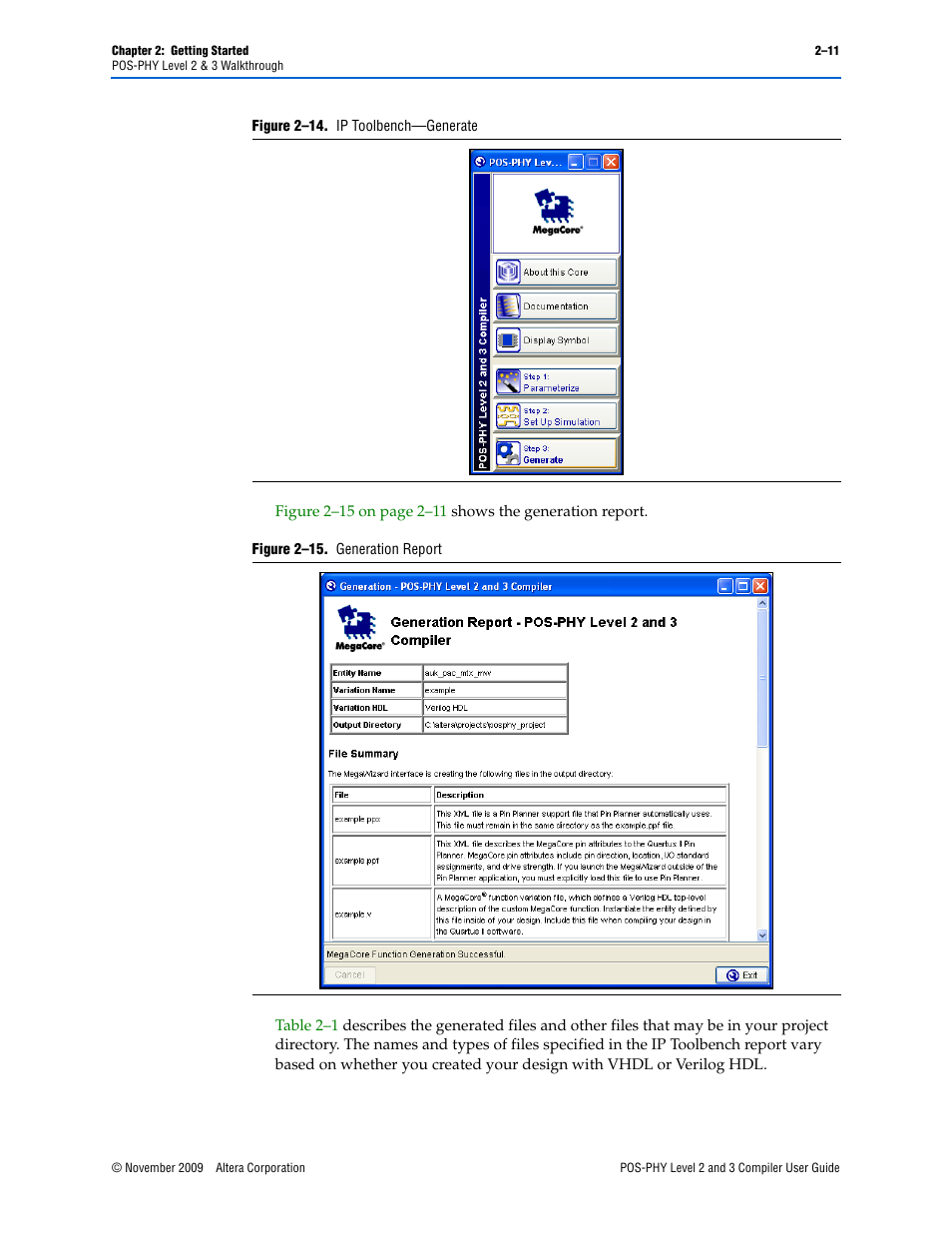 Altera POS-PHY Level 2 and 3 Compiler User Manual | Page 23 / 62