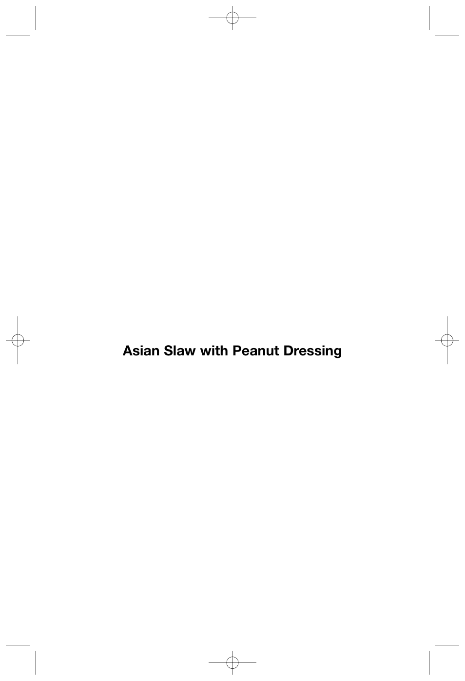 Asian slaw with peanut dressing | Cuisinart DLC-2007NC User Manual | Page 39 / 48