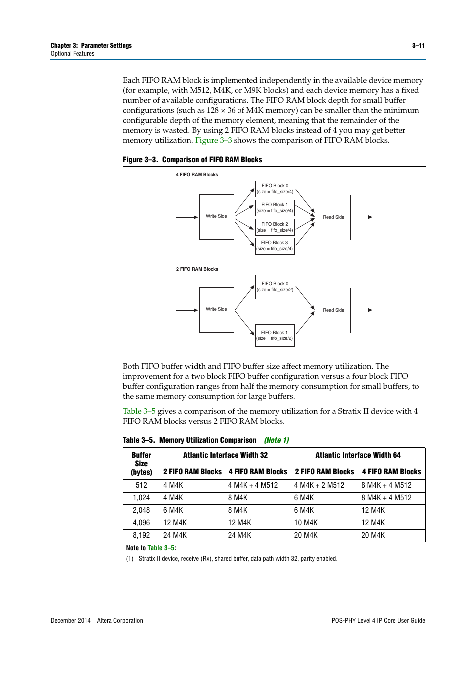 Altera POS-PHY Level 4 IP Core User Manual | Page 31 / 142